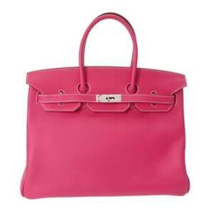 HERMES Birkin 35 Rose Dillian □Q stamp (circa 2013) Men's/Women's Veau Epsom ...